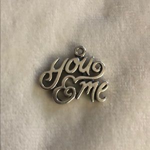 James Avery “You & Me” Sterling Silver .925 Charm
